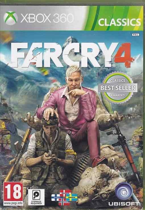 Far Cry 4 Classics - XBOX 360 (B Grade) (Genbrug)